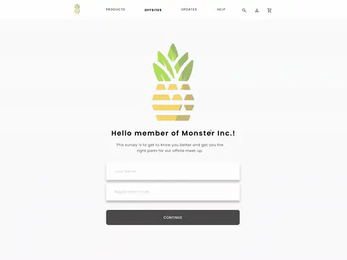 Animation of a participant joining a group order and configuring their board